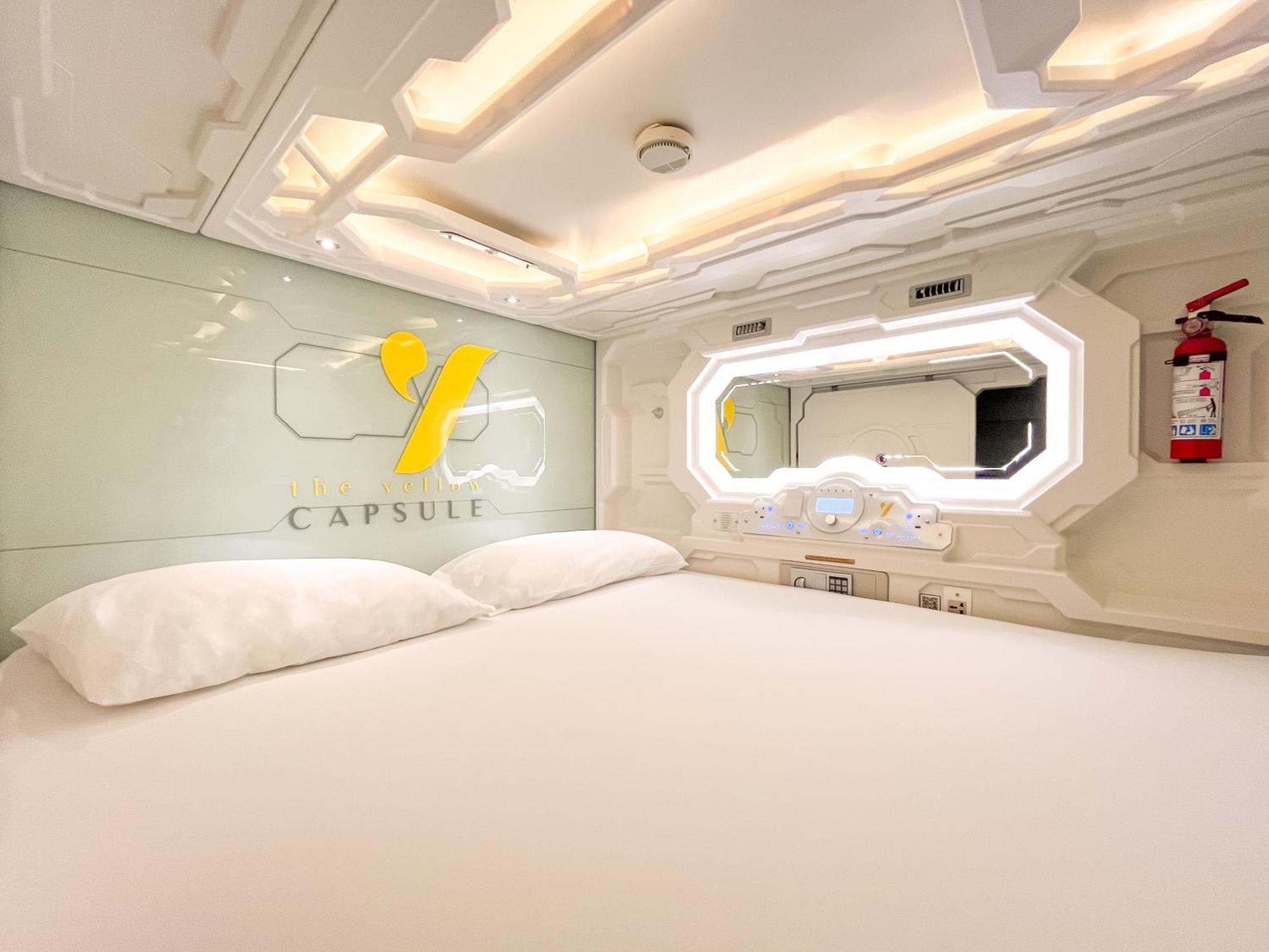 The Yellow Capsule Close To Airport Cancun